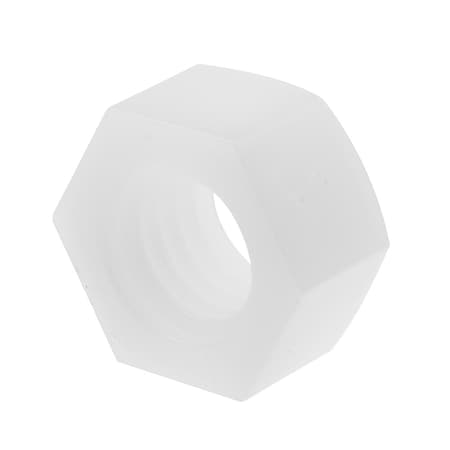 Prime-Line Hex Nut, 1/2"-13, Nylon, 6/6, Plain, 10 PK 9088803